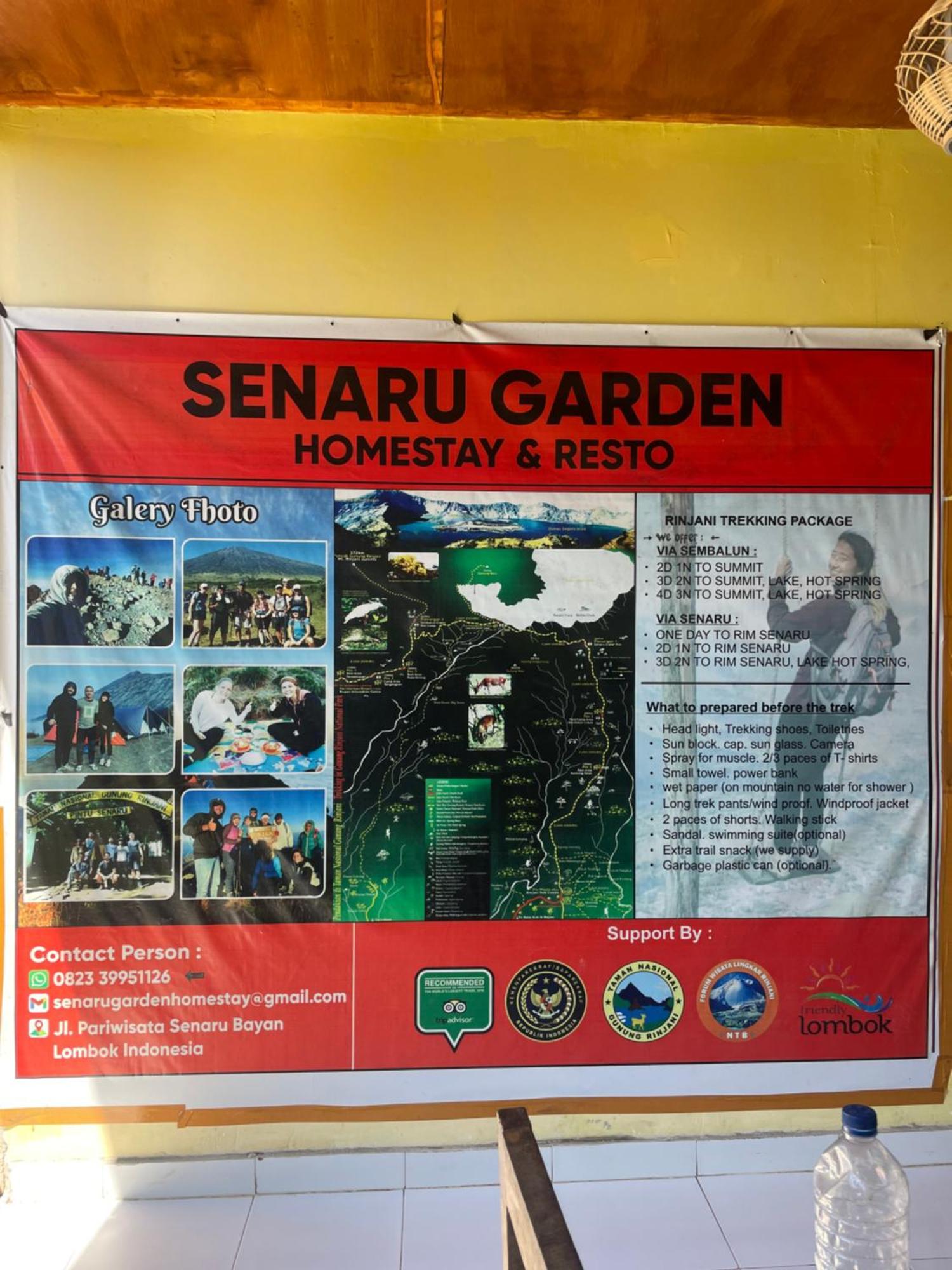 Senaru Garden Homestay Екстериор снимка